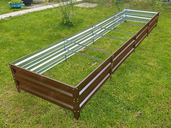 40sm-8017-1 Грядка «Усиленная» с полимерным покрытием (высота 30 см) — изображение 1